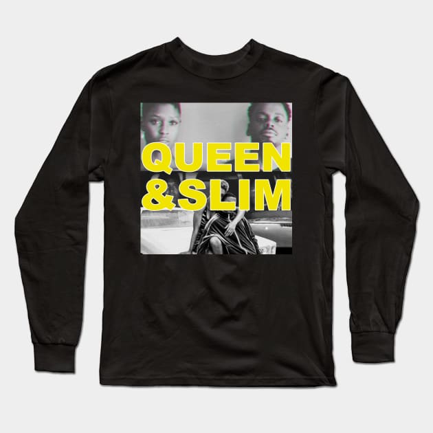 queen and slim Long Sleeve T-Shirt by Amberstore